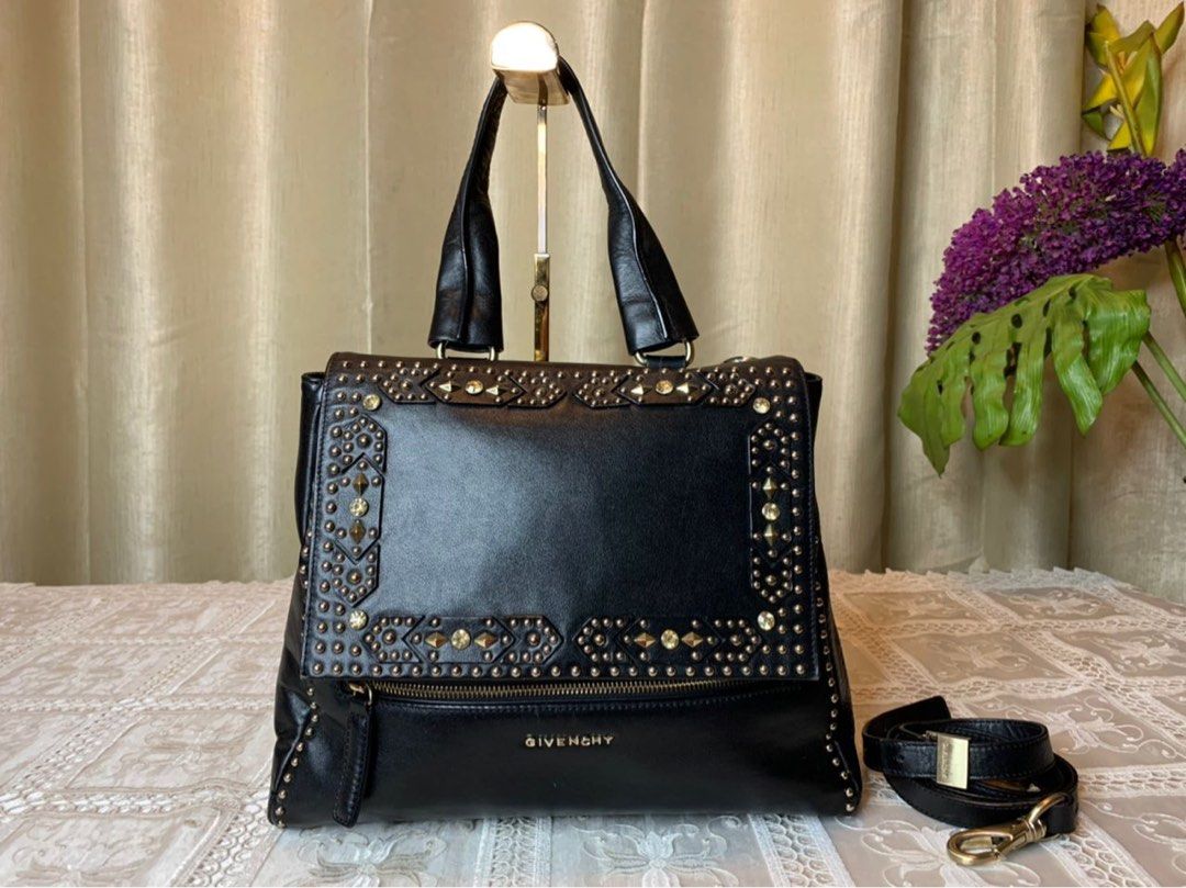 Givenchy Pandora Pure Studded Satchel Luxury Bags Wallets on Carousell