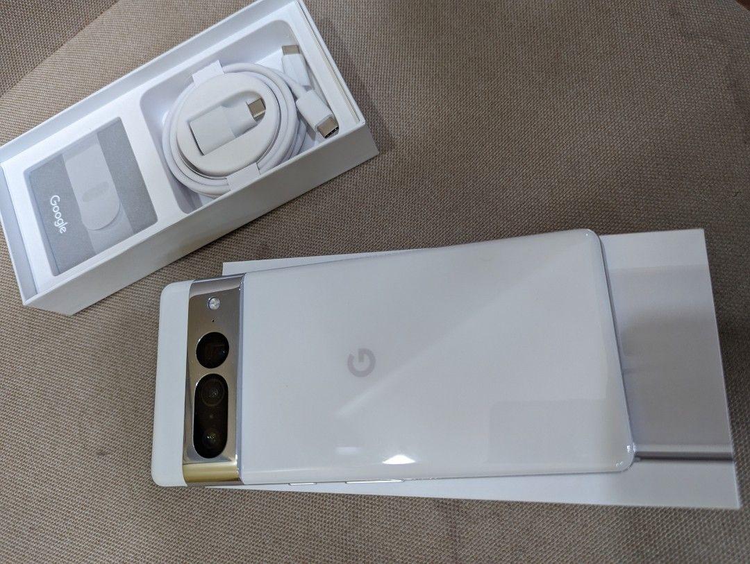 Google Pixel 7 Pro 128GB Snow US Version Brand New, Mobile Phones 