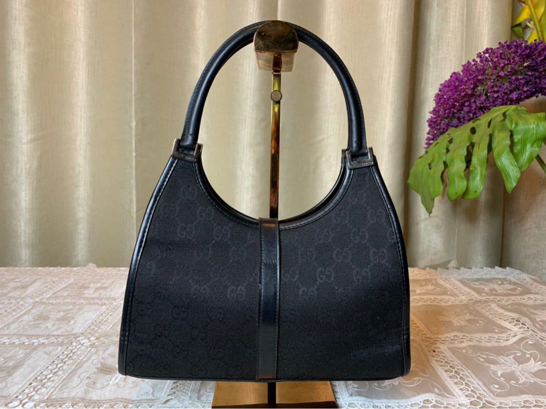 Gucci Canvas Small Jackie Bardot