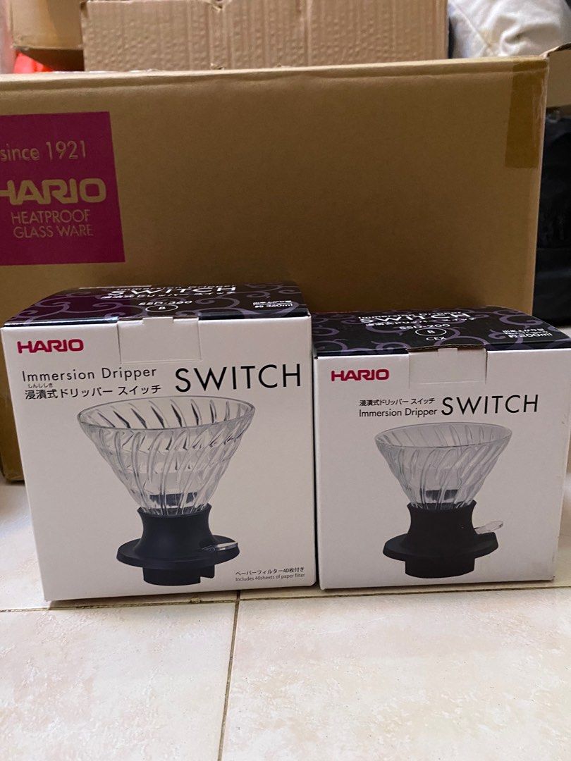 Hario Switch Immersion V60 Dripper SSD200 SSD360, Kitchen & Appliances