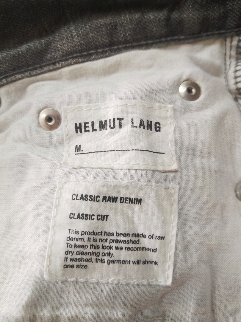 HELMUT LANG, Men's Fashion, Bottoms, Jeans on Carousell