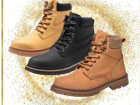 High Cut Safety Shoes Strong Grip Lightweight Steel Toe Pierce