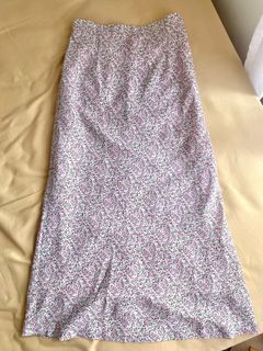 Highwaist skirt floral