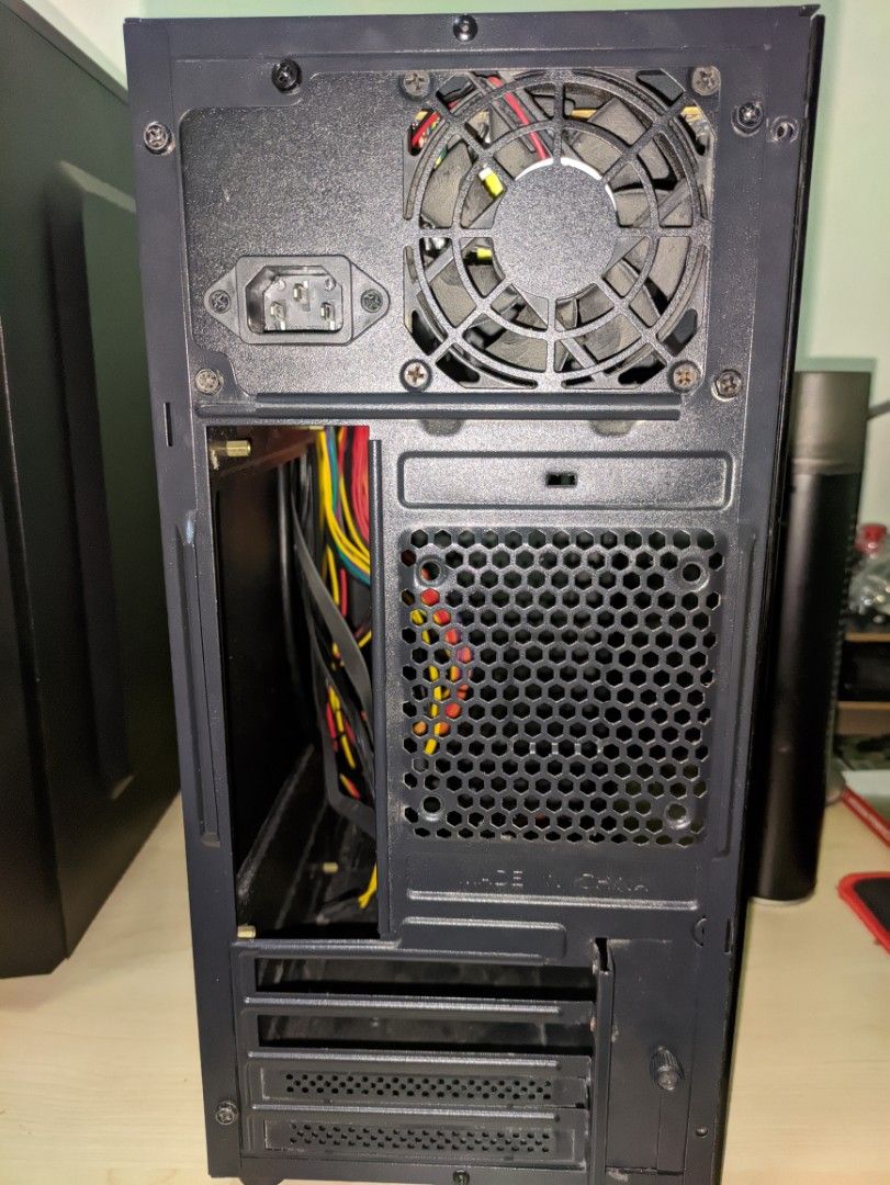 HIZLI PC CASING + POWER SUPPLY SALPIDO ATX 500w, Computers & Tech, Desktops on Carousell