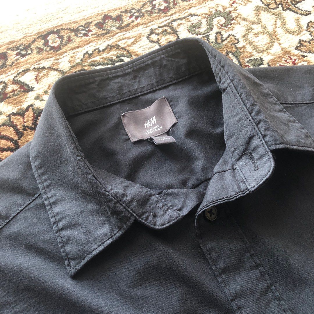 Easy iron slim fit h&m top