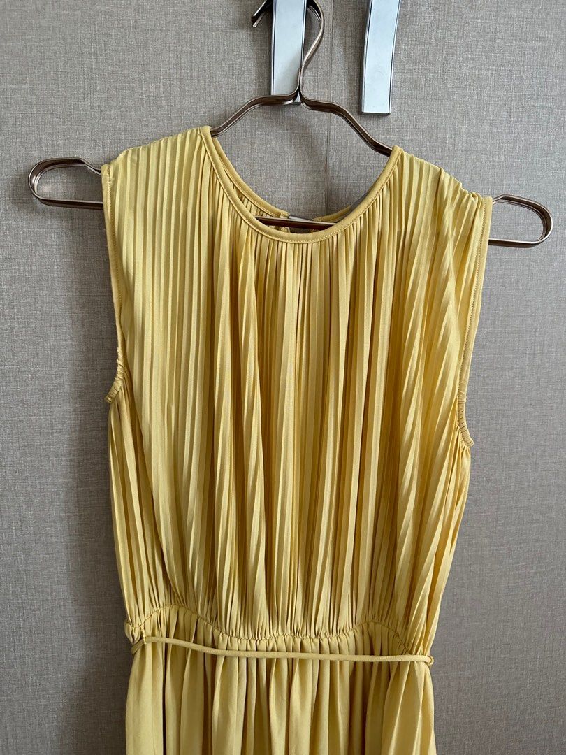 H&m yellow dress 2019 online