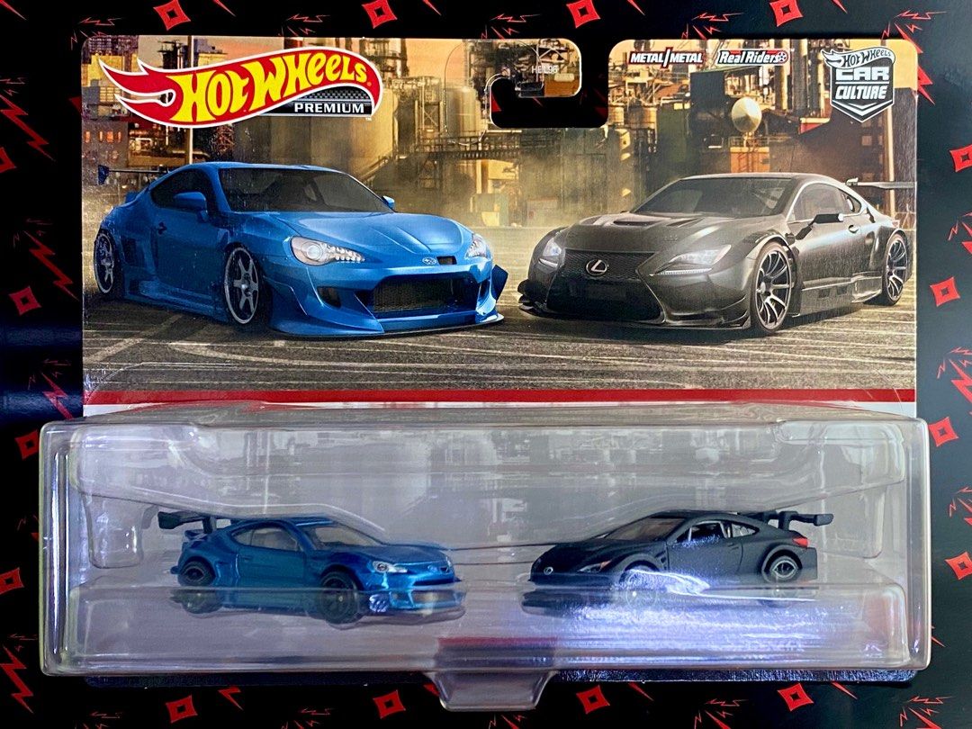 Hot Wheels Twin Pack LB-ER 34 Super Silhouette Nissan Skyline LBWK ...