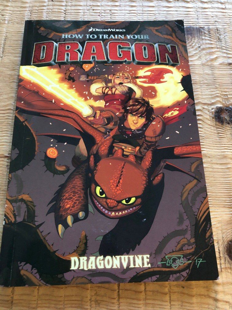 How to train your dragon graphic novel, dragonvine, Hobbies & Toys