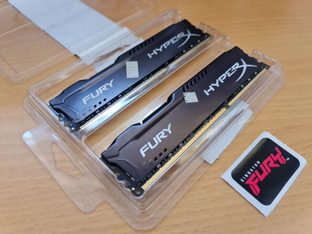 HyperX Fury Black DDR3 16GB (2x8GB) RAM, Computers & Tech, Parts ...