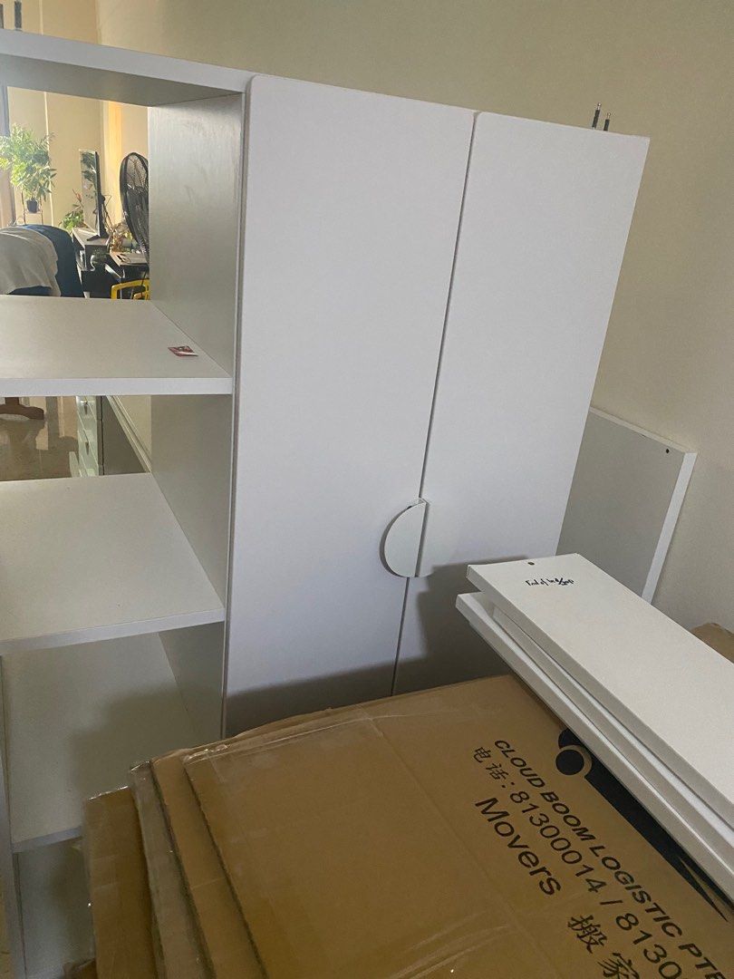 Ikea Loft Bed with Storage and desk, Furniture & Home Living, Furniture