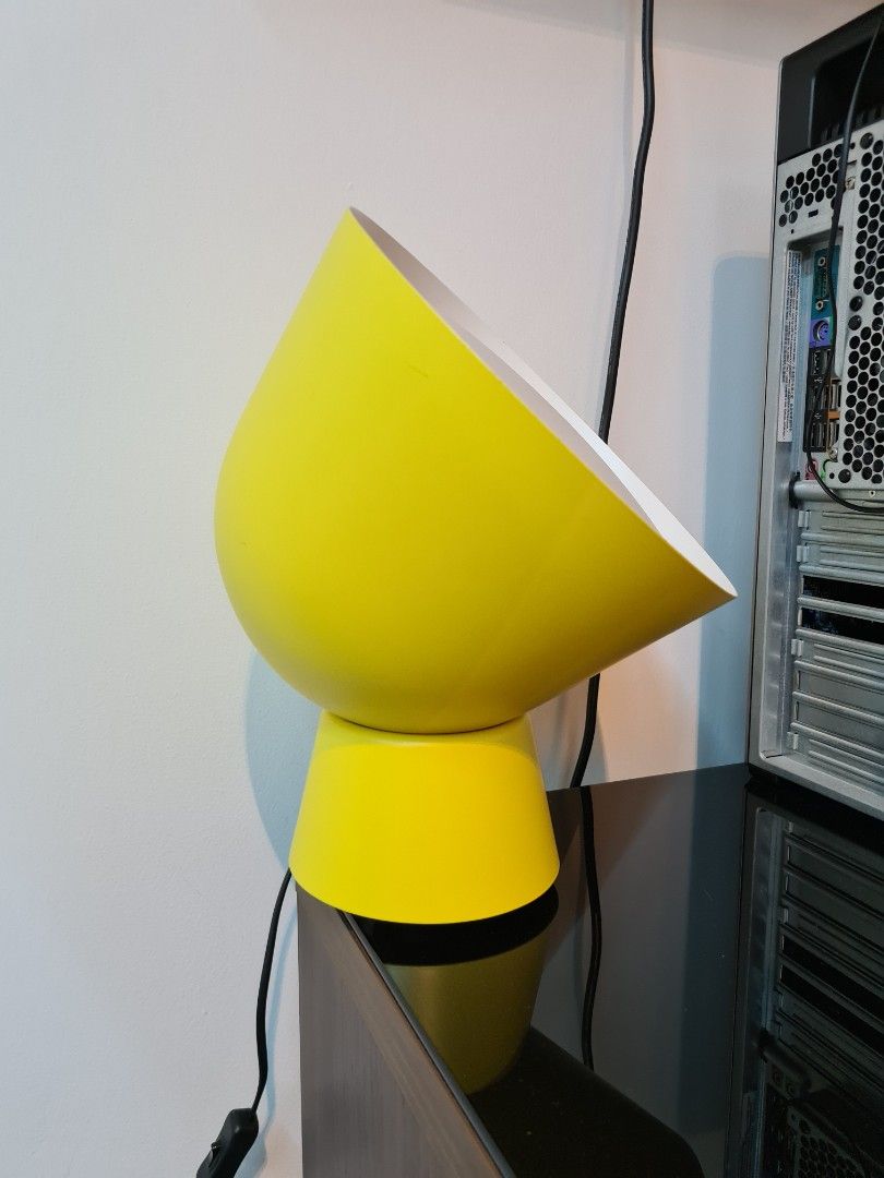 Ikea PS2017 table lamp yellow