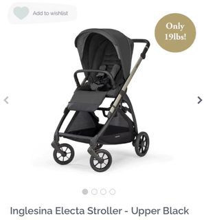 REPRICED! Inglesina Electa Lightest & Slimmest  Reversible Full-Size Stroller (8.7 kgs only!) Made in ITALY. Bugaboo Dragonfly patterned its fold on this. 