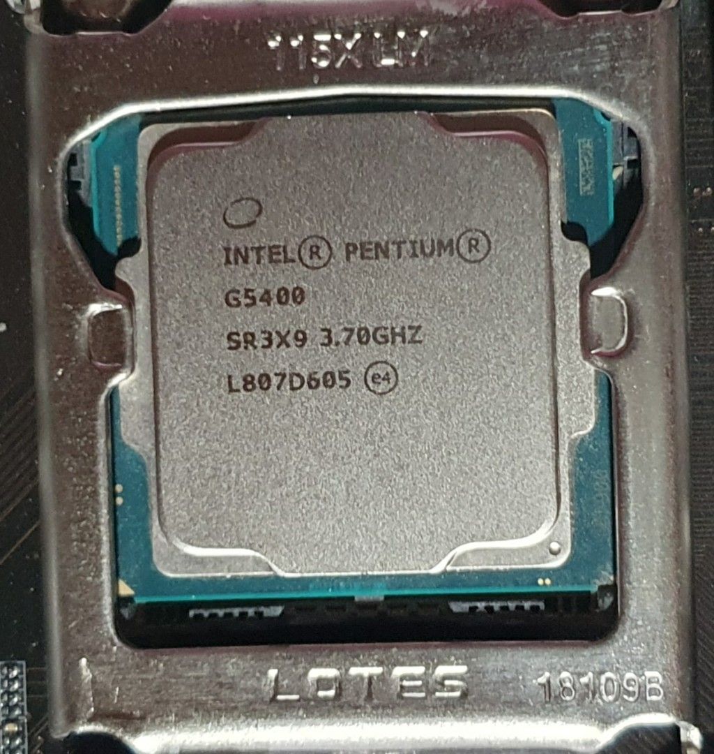 Intel pentium gold g5400 3.7ghz, Computers & Tech, Parts & Accessories ...