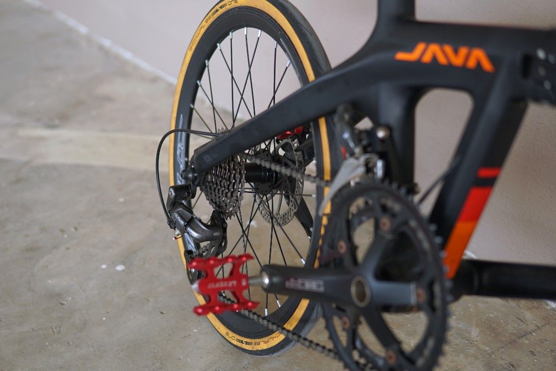 Java Aria (Carbon) folding bike, Sports Equipment, Bicycles & Parts ...