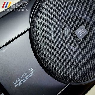 JBL Basspro Nano and SL high power compact low profile underseat subwoofer