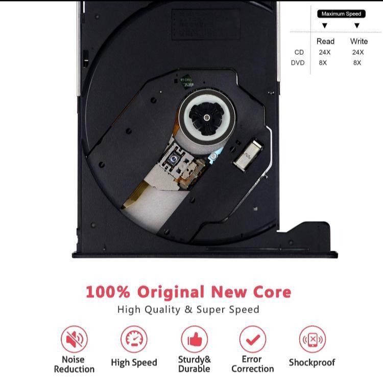 Jbonest external dvd drive, TV & Home Appliances, TV & Entertainment