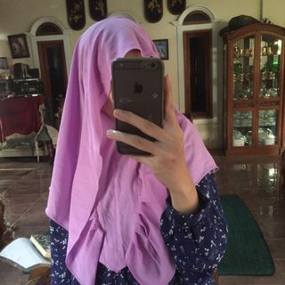 Jilbab instant layer