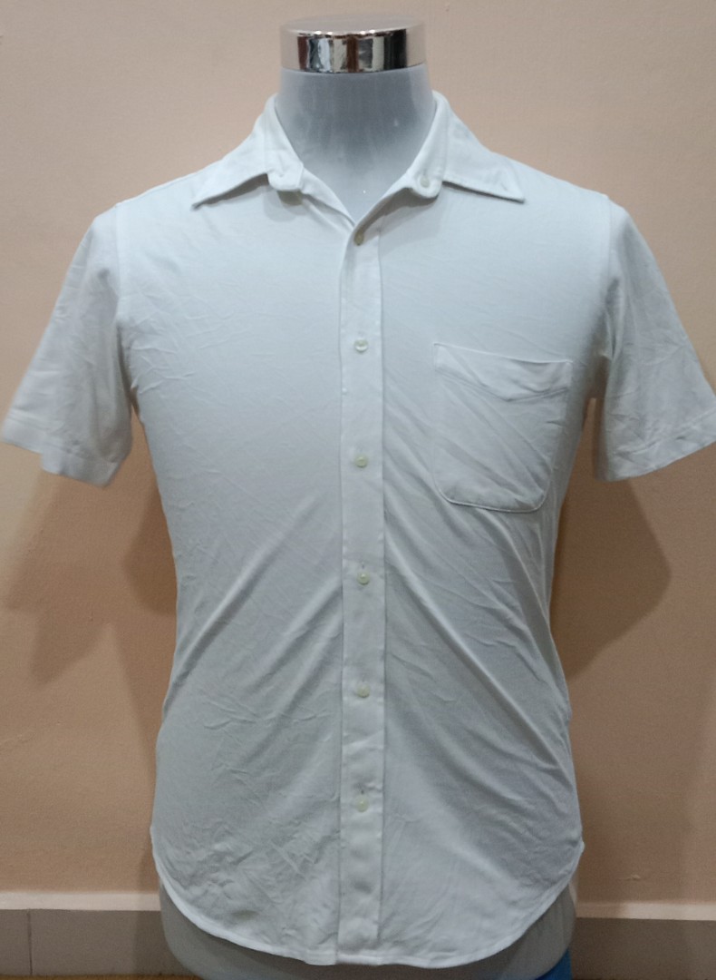 Kameja Putih Men S Fashion Tops Sets Tshirts Polo Shirts On Carousell