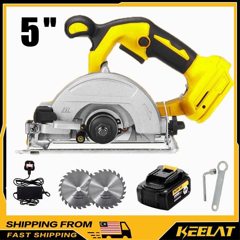 KEELAT 5 Wood Cutter Machine Cordless Circular Saw Electric Saw Jig Waw