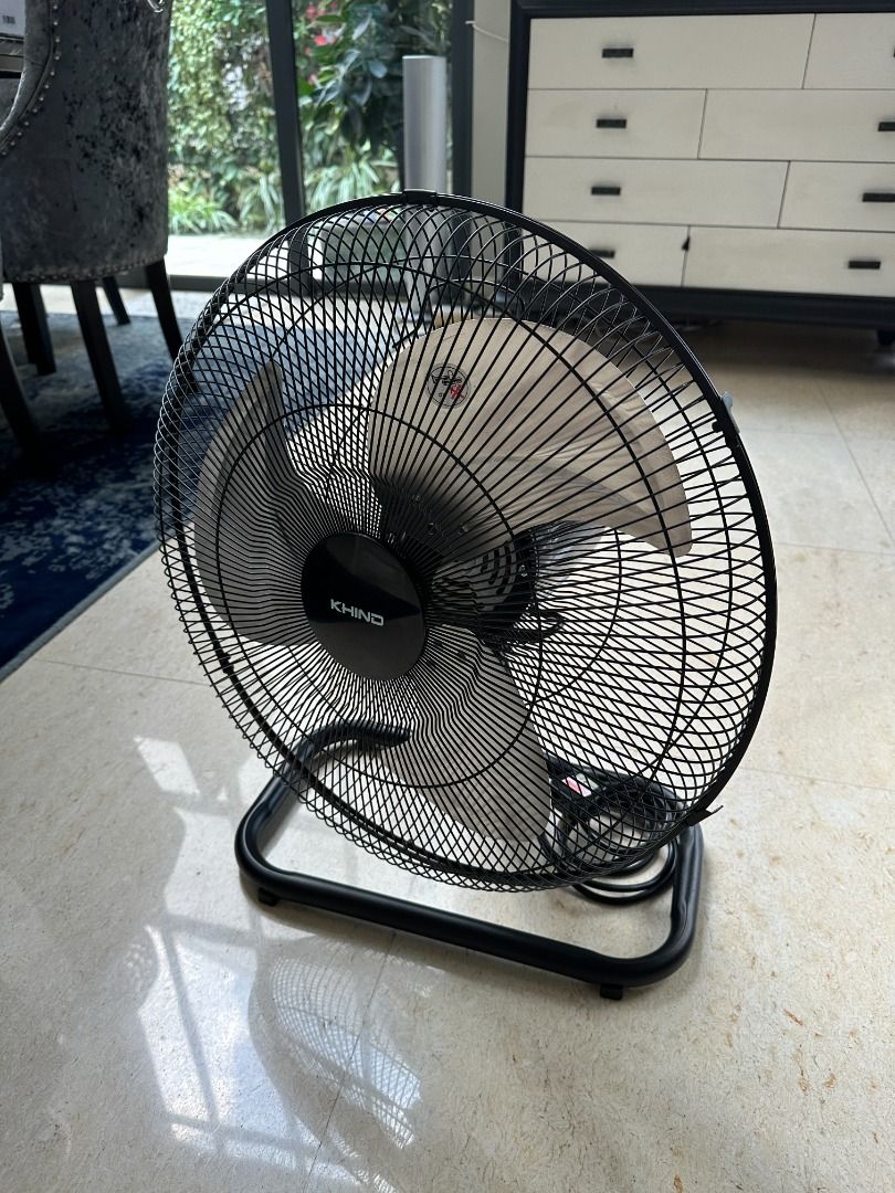 KHIND Industrial Floor Fan 18'' (FF1802B) Metal Blade Industrial