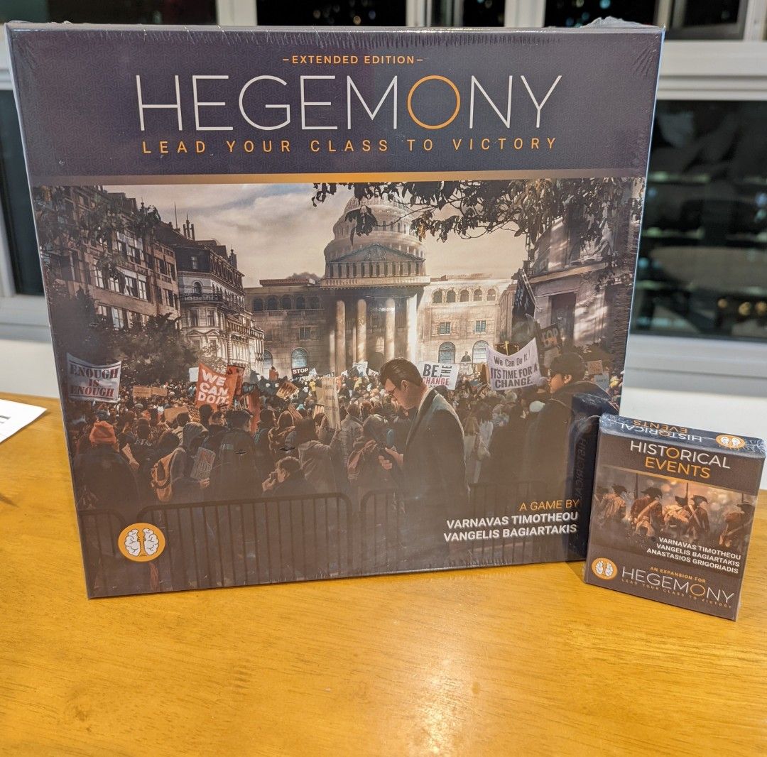 [Kickstarter] Hegemony board game + Metal Coins, Hobbies & Toys, Toys & Games on Carousell