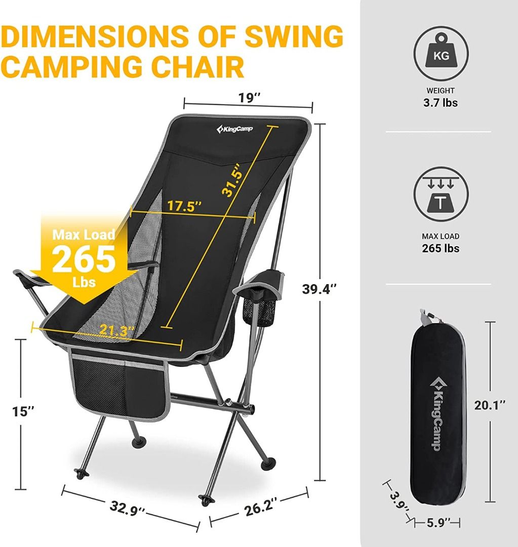 Kingcamp ultralight chair sale