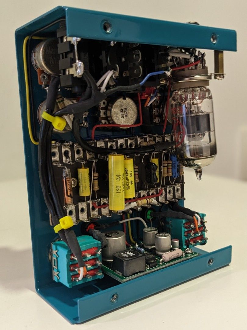 Kingsley Maiden BF Fender Blackface hand wired tube preamp pedal