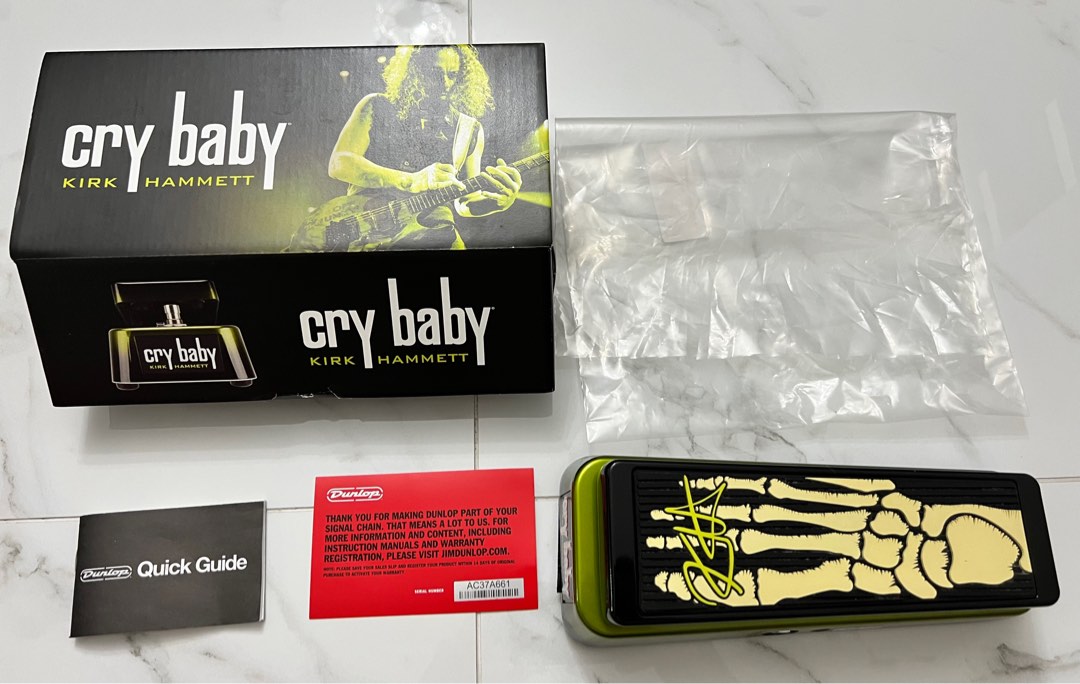Kirk Hammett Wah Guitar Pedal, Hobbies & Toys, Music & Media, Music