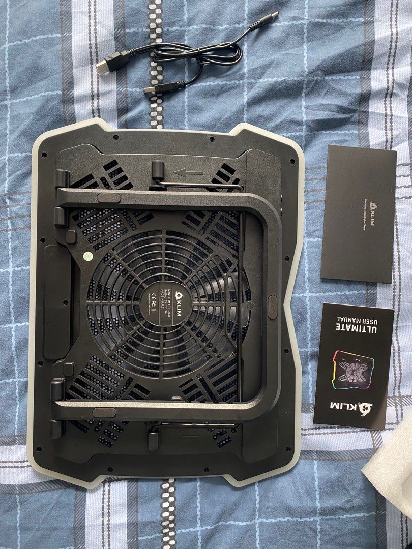 KLIM Ultimate RGB Laptop Cooler, Computers & Tech, Parts & Accessories