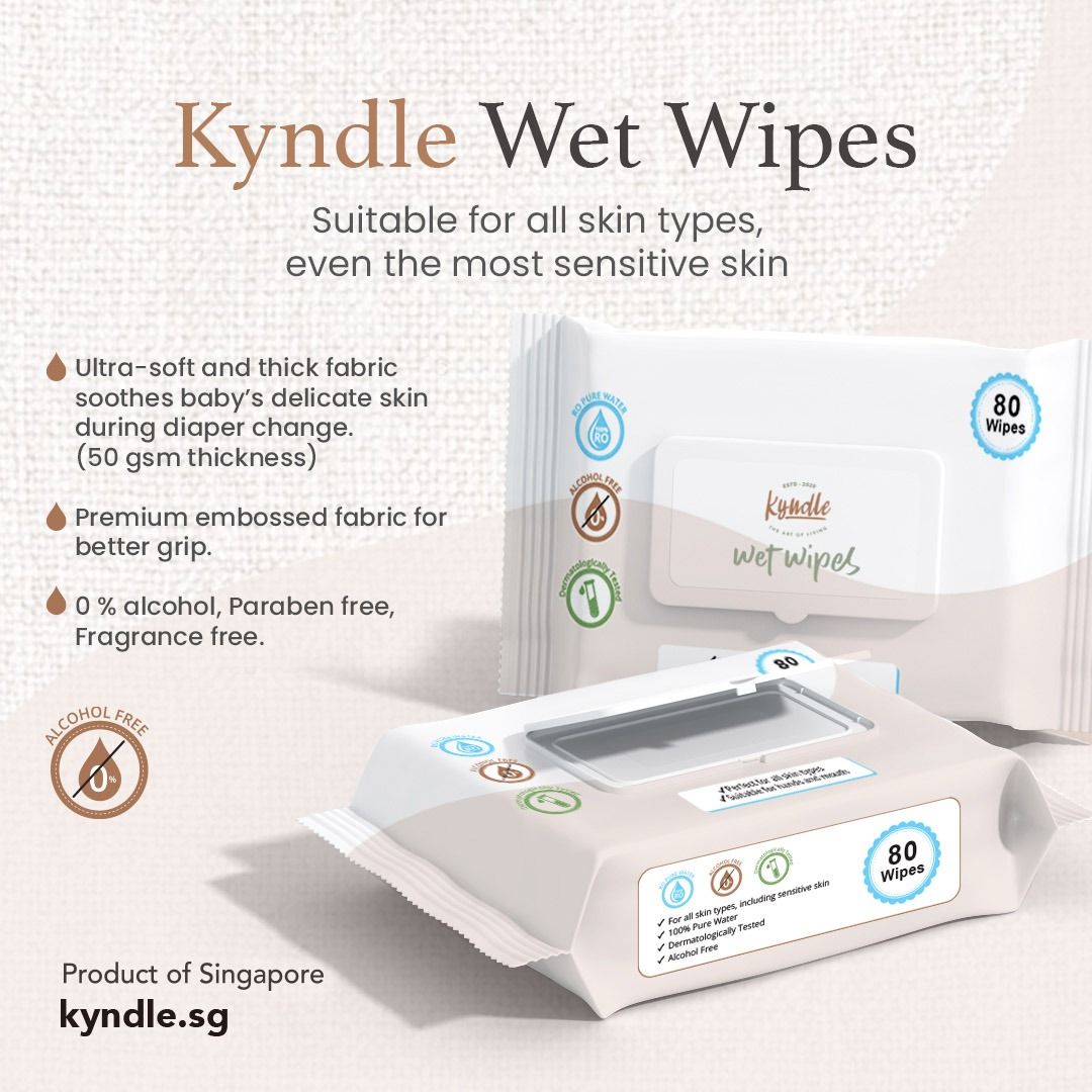 KYNDLE BABY WET WIPES (EXPIRY DATE MISPRINT), Beauty & Personal Care