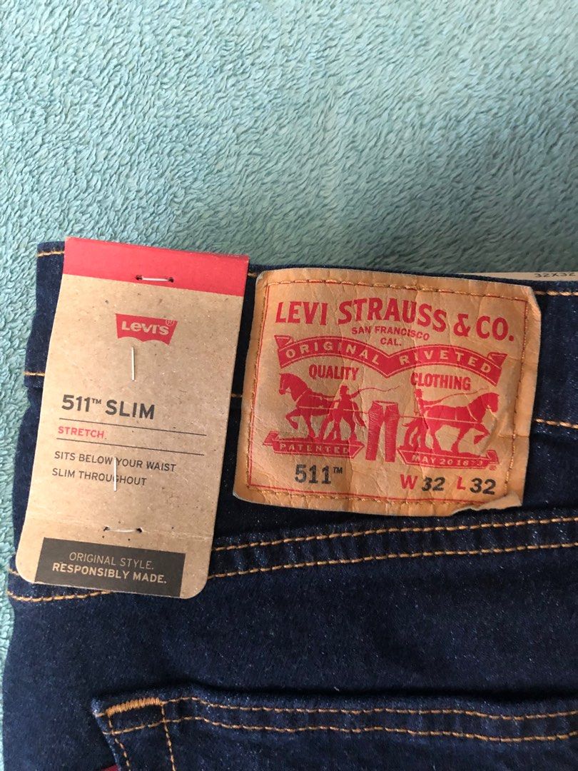 levis 511 original riveted