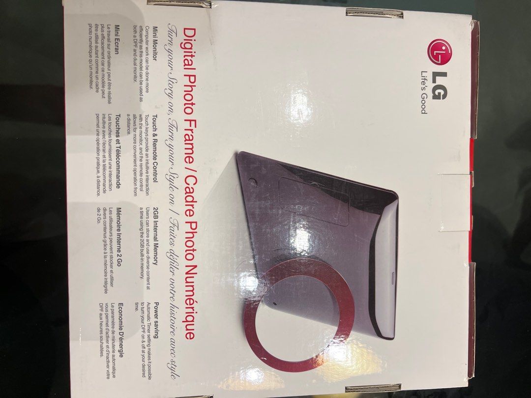 LG Digital Photo Frame, TV & Home Appliances, Other Home Appliances on