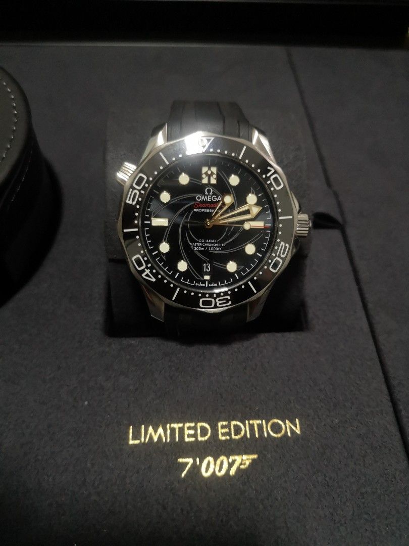 Omega seamaster 007 limited edition 2019 2025