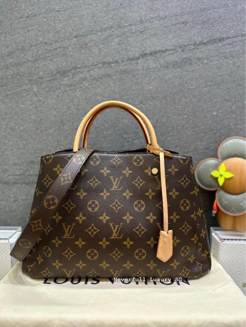 Louis Vuitton LV Montaigne MM Monogram Canvas Handbag, Luxury, Bags &  Wallets on Carousell