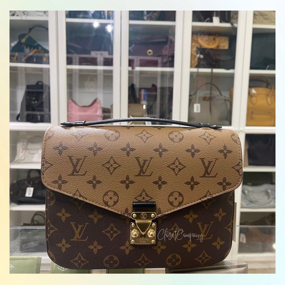 Louis Vuitton LV Pochette Metis Reverse Monogram, Luxury, Bags