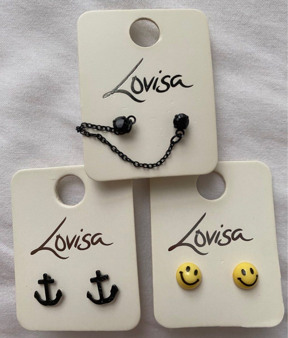 Lovisa stud earrings, Women's Fashion, Jewelry & Organisers, Earrings ...