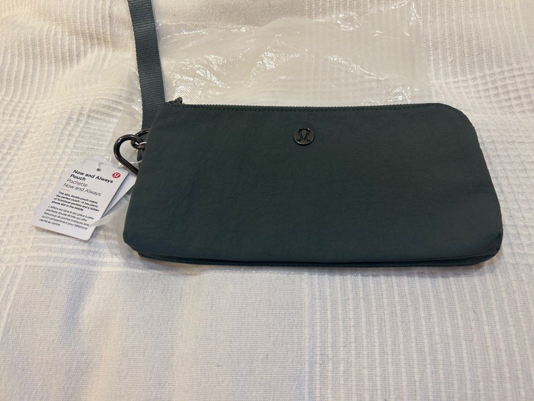 Lululemon Now and Always Pouch SMOKED SPRUCE (BRAND NEW), Women's Fashion,  Bags & Wallets, Purses & Pouches on Carousell