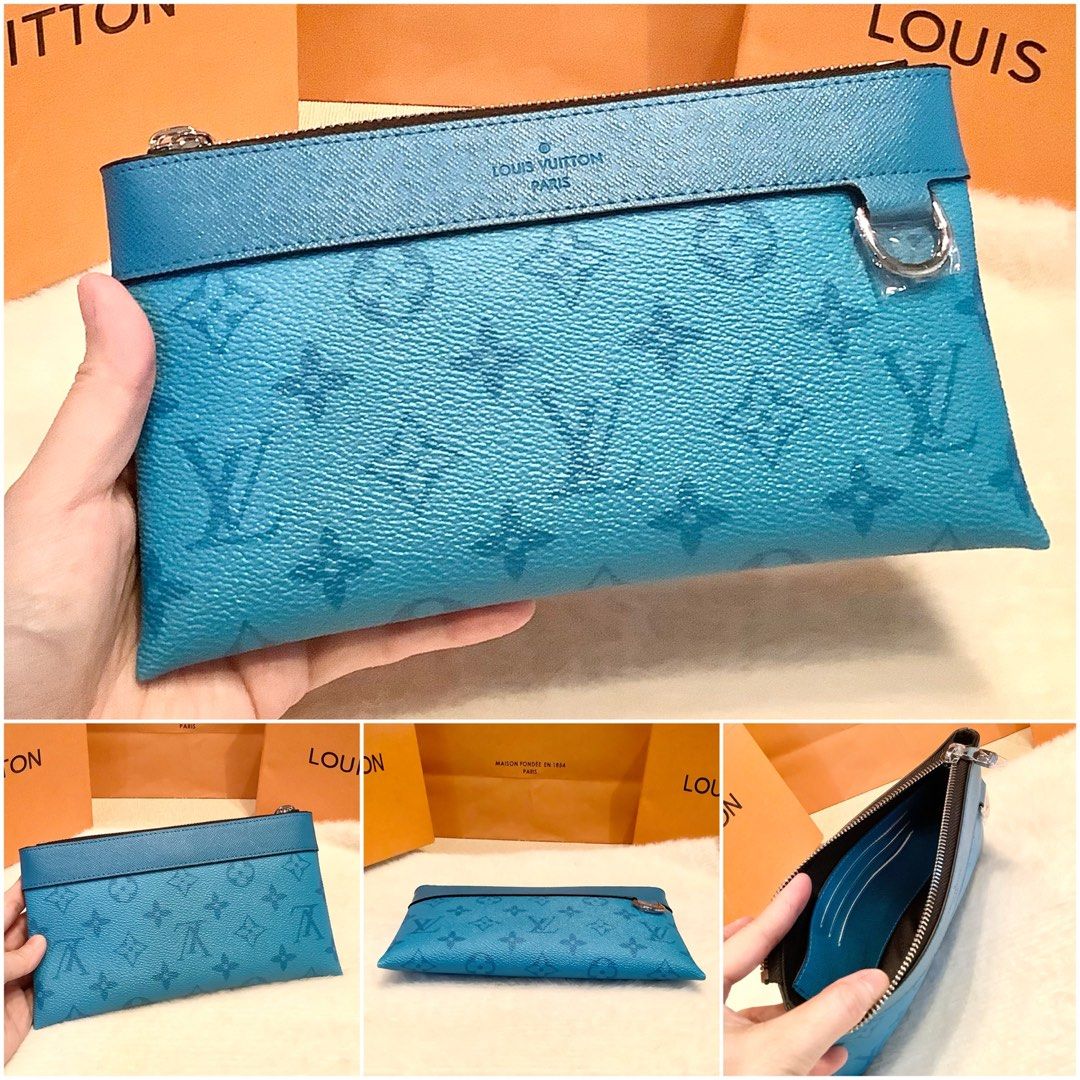 Louis Vuitton Taiga wallet, Luxury, Bags & Wallets on Carousell