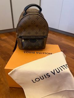 Receipt* Louis Vuitton Backpack mini Palm Spring Year 2021 Monogram,  Luxury, Bags & Wallets on Carousell