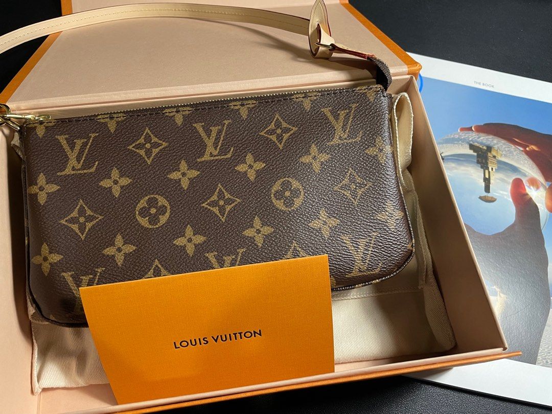 LV Pochette Accessories Monogram, Luxury, Bags & Wallets on Carousell