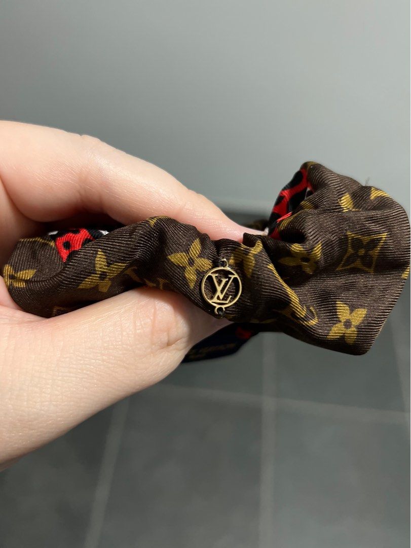 Louis Vuitton Be Mindful Hair Scrunchy , Women's Fashion, Watches &  Accessories, Hair Accessories on Carousell