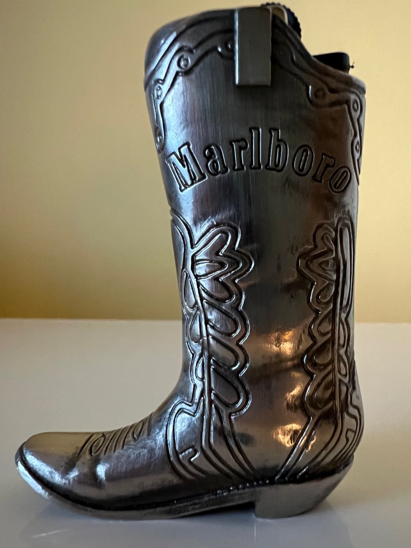 MARLBORO Boot Lighter Case Collectors Item, Hobbies & Toys