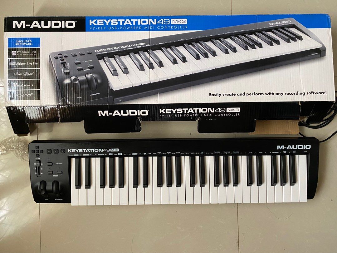 限定品好評M-AUDIO MIDIキーボード Keystation 88 鍵盤楽器