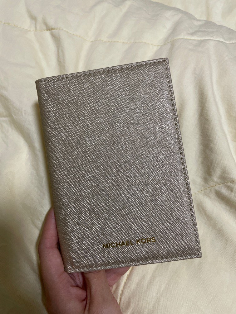 Michael Kors Passport Holder, Men's Fashion, Watches & Accessories, Wallets & Card Holders on