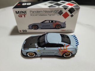 Mini GT 99 Nissan GT-R Pandem ROCAF Malataw Fighter GTR Minigt