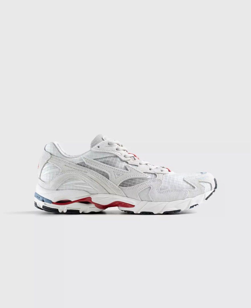 Mizuno x Highsnobiety – Wave Rider 10 White/Red US11.5, 男裝, 鞋