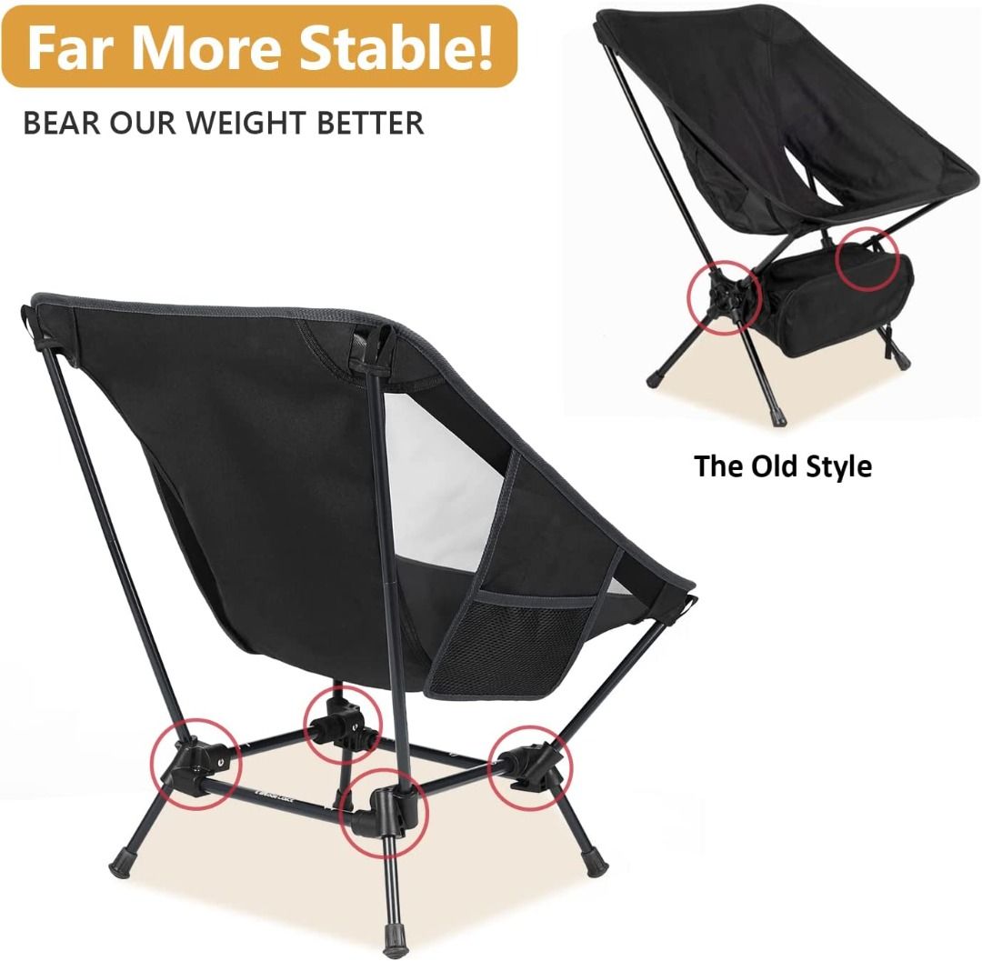 Moon lence camping chair top
