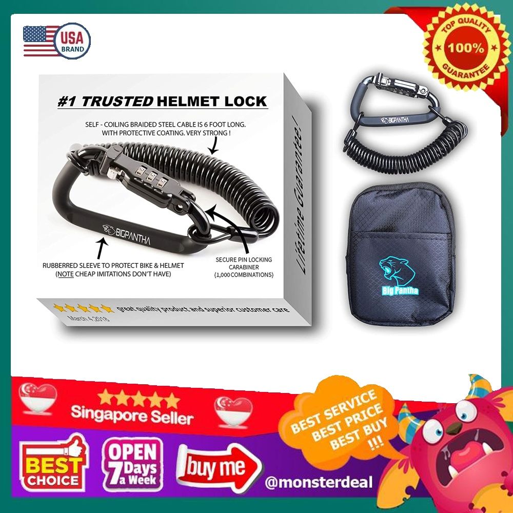 Big panther helmet lock hot sale