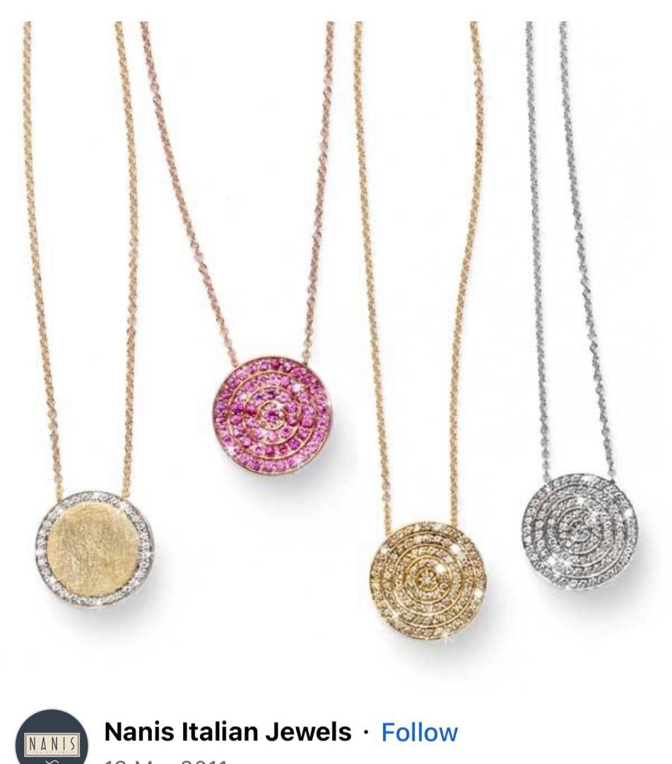 Nanis Silver Necklace Cn8-527 main image 1