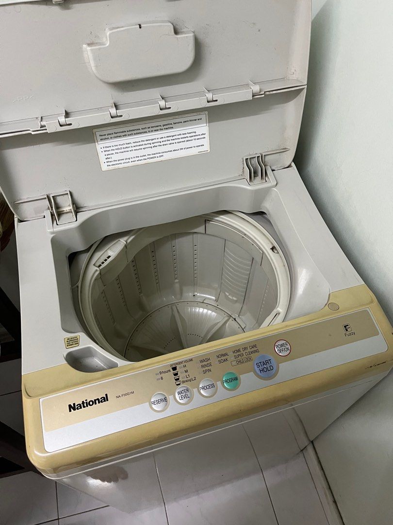 National washing machine 7kg, TV & Home Appliances, Washing Machines and Dryers on Carousell